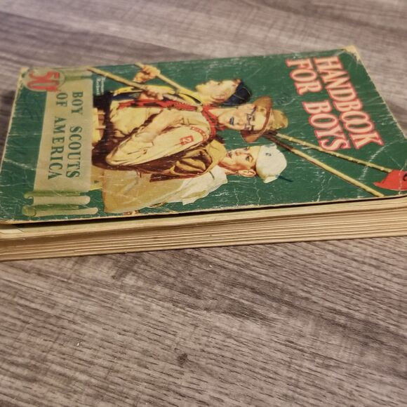 vintage boy scouts revised handbook for boys 1st edition 36th printing 1943 - Picture 11 of 12